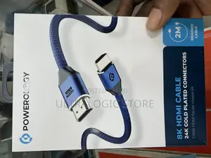 New Powerology 2m 8k Hdmi Braided Cable For Ps5