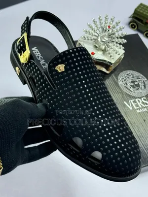 Men's Versace Stoned Vintage Sandals