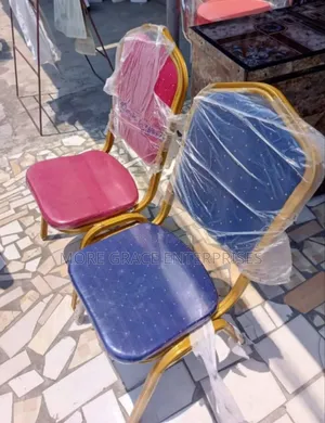 Banquet Hall Chair in Blue or Red Colour.