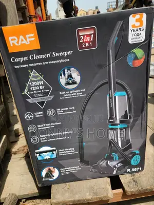 RAF R-8671 Carpet Cleaner/Sweeper and Upholstery Cleaner