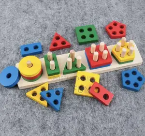 Shape Sorter Stacking Toy 5 Columns