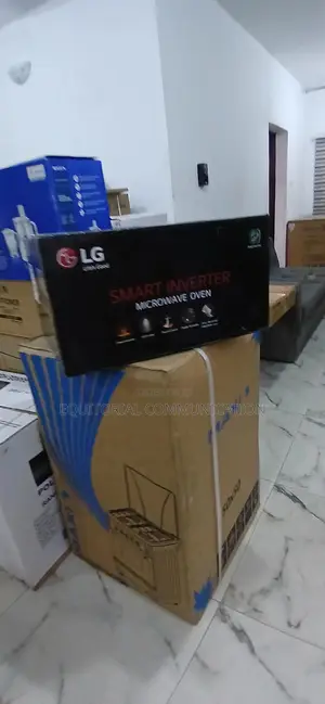 LG Smart Inverter Microwave Oven--Color : Black
