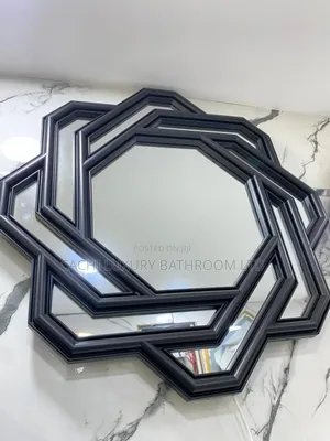 Black and Gold Mirror