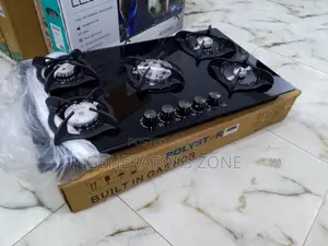 Five Burner Pv-Ba8705agps( Built in 5 Burner Gas Hob) |Black