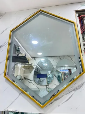 Gold Mirror With Light