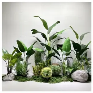 Creative Interior Design With Artificial Plant Flower