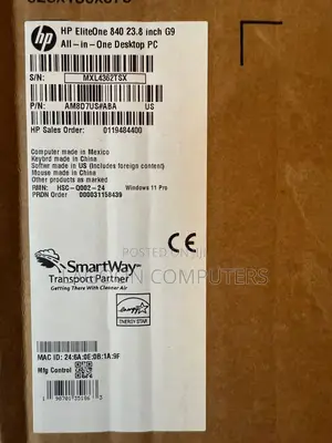 New Desktop Computer HP EliteOne 840 G9 16GB Intel Core i5 SSD 256GB