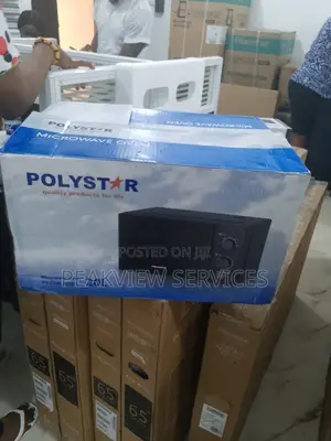 Black Polystar Pv-C20lmxb 20l Microwave Oven