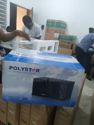 Compact Kitchen Polystar Pv-C20lmxb Microwave Oven 20l