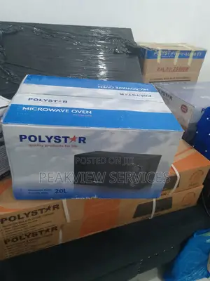 Glass Door Microwave 20l Polystar Pv-C20lmxb Oven
