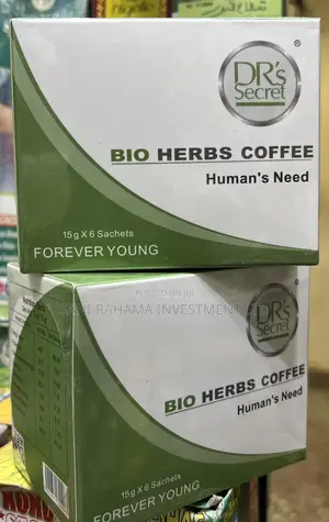 Dr’S Secret Bio Herbs Coffee ( Human’S Need )FOREVER YOUNG.