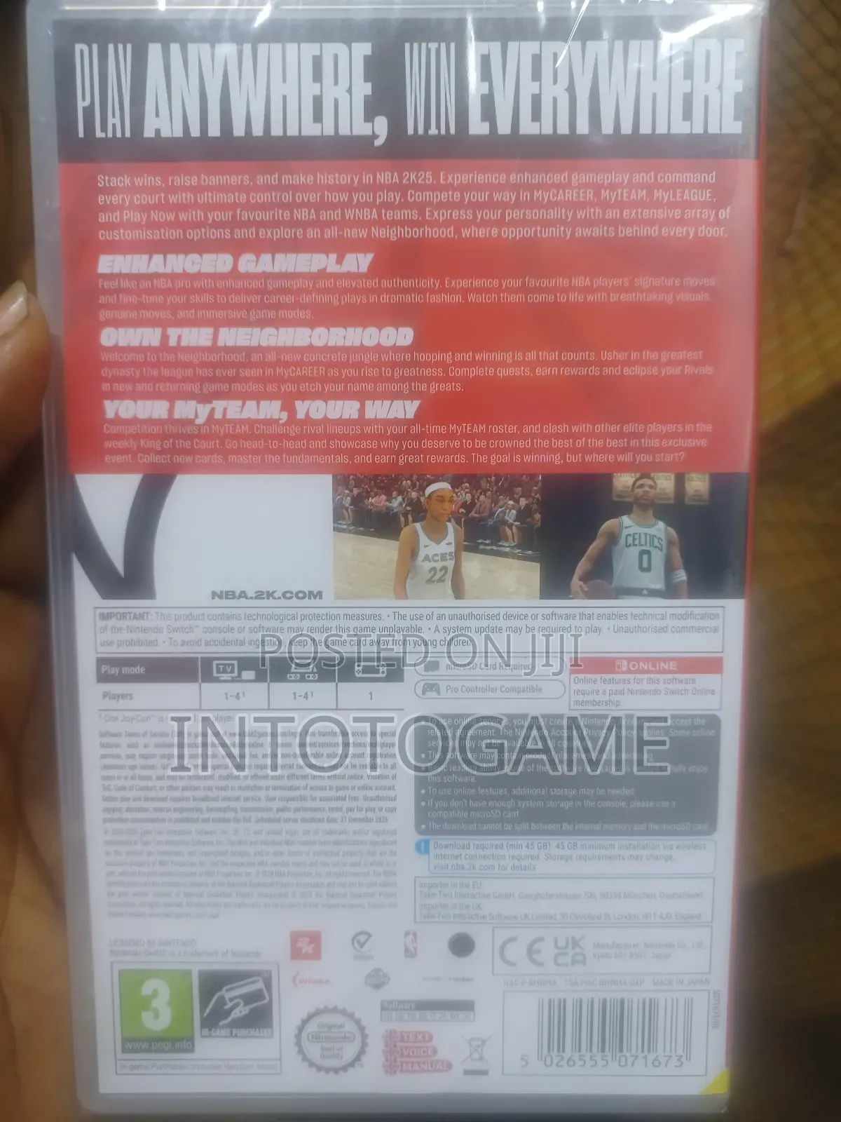 Nitendo Switch Nba2k25