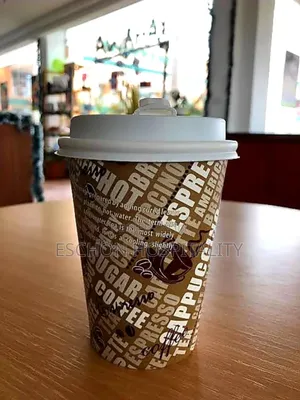 Premium Paper Coffee Cup With Lid
: 8oz, 12oz 
16oz