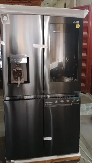 Hisense Side By Side Refrigerator With Display, Dispenser
