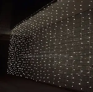 Christmas Lights 480 Bulbs Waterfall, Curtain Lights
