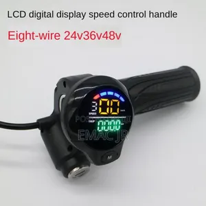 36/48/60v Handlebar Throttle Speed Control With LCD Display