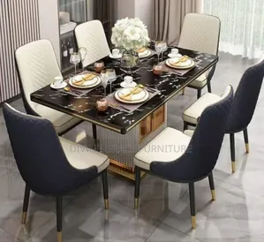Black Dinning Table and Chairs
