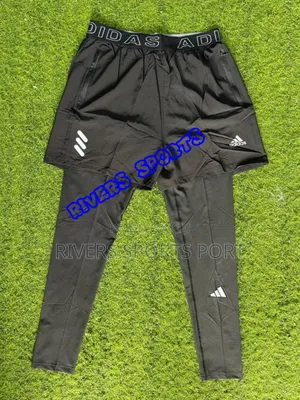 Nike, Puma, and Adidas 2in1 Gym Short With Long Thight