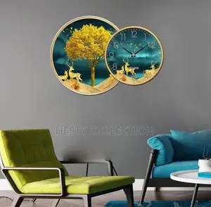 Beautiful Fancy 2 in 1 Wall Clock