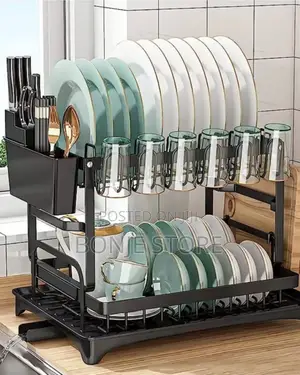 2 Step Dish Drying Rack/ 2 Step Plate Rack