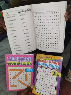 Word Search Books (A5 Size in Large Prints)