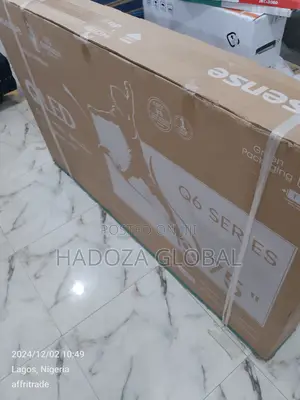 Very Colourful Hisense 75'' Qled Television