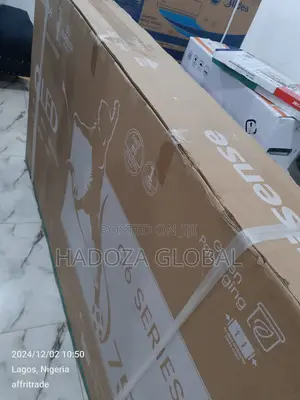 Feature-rich Hisense 75'' Qled Television