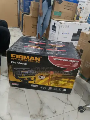 Fuel Efficiency Firman Key Start Generator - FPG4800E2