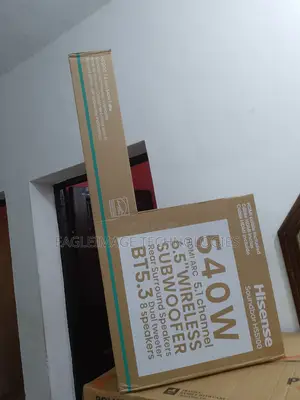 Get Rich Sound With Hisense 540W Soundbar Subwoofer(Hs5100)