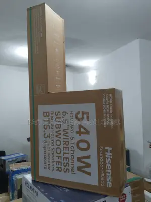 High-Performance Hisense 540W Soundbar Subwoofer(Hs5100)