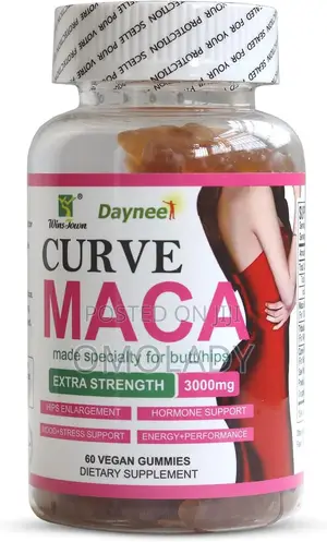 Curve Maca Gummies - 3000mg - Butt/Hips Enlargement