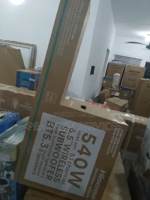 5.1 Channel Soundbar Hisense Subwoofers 540W