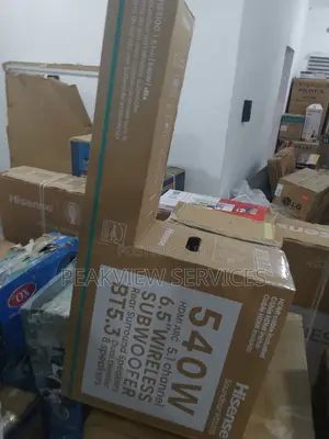 Hisense Home Theater System 540w Soundbar Subwoofers