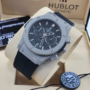 Hublot Chronograph Grey Rim Watch