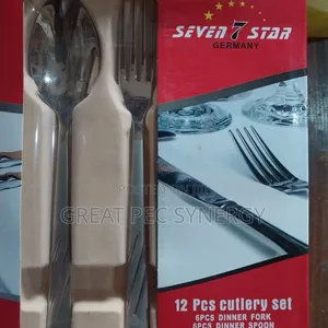 12 Pieces Cutlery Spoon (Spoon And Fork)