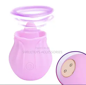 Rose Toy Sucking Vibrator Hands Free With 10 Lick Modes