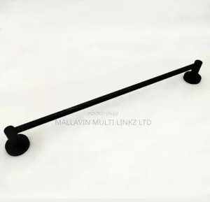 Matt Black Bathroom Accessories Set