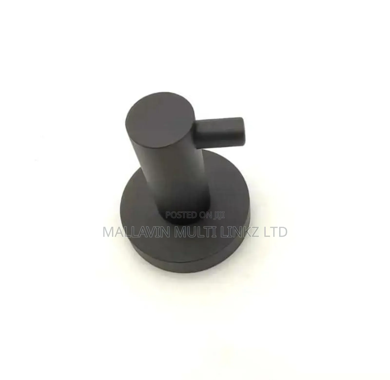 Matt Black Bathroom Accessories Set