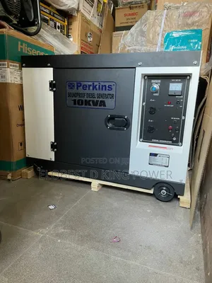 10kva Perkins Diesel Soundproof Generator 100% Pure Copper