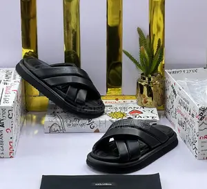 Dolce Gabbana Leather Luxury Slip