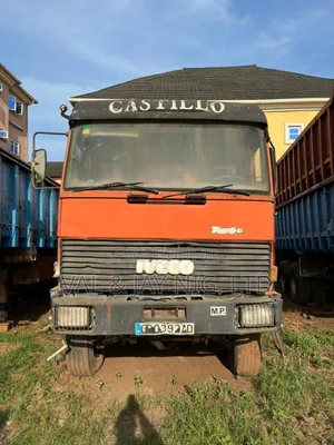 IVECO 10' Tyres Tipper Truck 1998 Orange