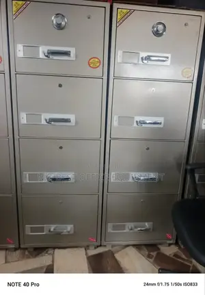 Four Drawings Fireproof Safe Cabinets
