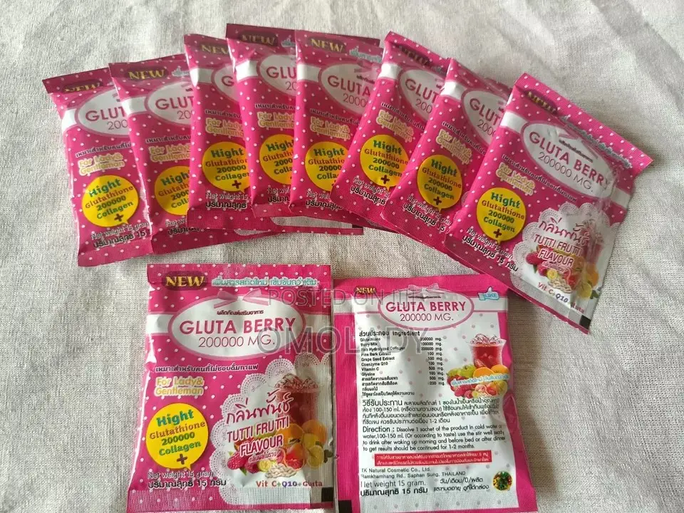 1 Pack Gluta Berry 200000 Mg