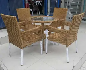 Basket Chairs and Table