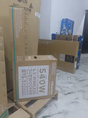 PURE BASS Hisense Hs5100 540W 6.5" Wireless Subwoofers