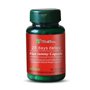 28 Days Detox Flat Tummy Capsules,60 Count