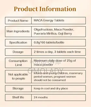 Maca Energy Tablets