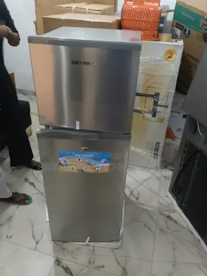 Low Noise Skyrun 138ltrs Double Door Refrigerator(Bcd-)
