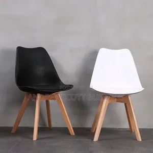 Eatery/Restaurant Chair White and Black