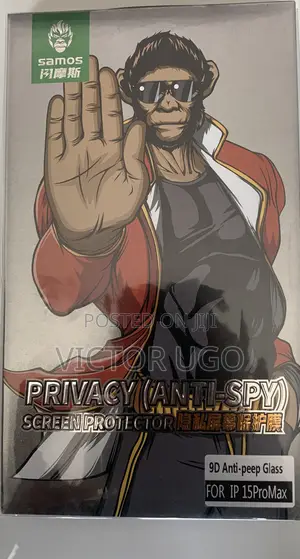Samos iPhone 15 Pro Max Privacy Screen Protector